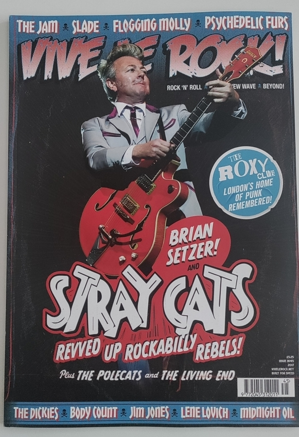 Vive Le Rock lehti #45 - Stray Cats (Brian Setzer)