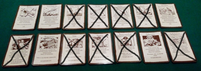 HeroQuest varustekortit