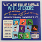 Workman Publishing : Paint by Sticker Kids: Zoo Animals -... - pikkukuva 2