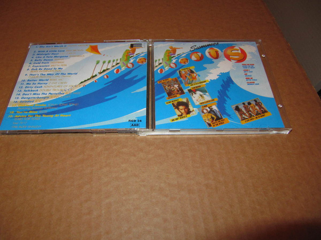 Summer Hits CD 1990  Finland ! UUDENVEROINEN !
