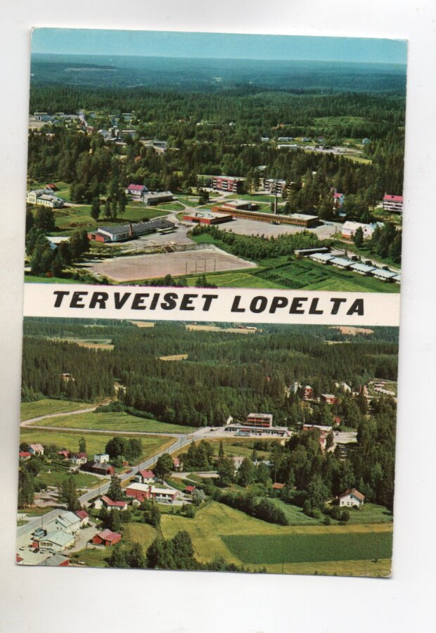 Loppi: ilmakuva (Velj.Karhumäki  4769/4772