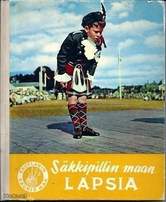 Säkkipillin maan lapsia - kirja vuodelta 1960