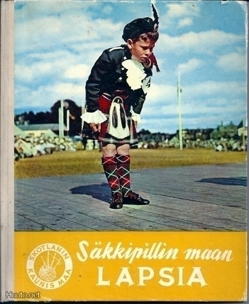 Säkkipillin maan lapsia - kirja vuodelta 1960