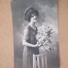 neljä vintage taidekorttia -  1900-luku alku - pikkukuva 4