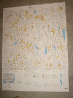 SÄRKIMÄKI 72x54cm Toivakka Kangasniemi Orala
