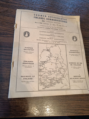 SUOMEN KULKUNEUVOT VOIMASSA 3/6- 30/9 1956