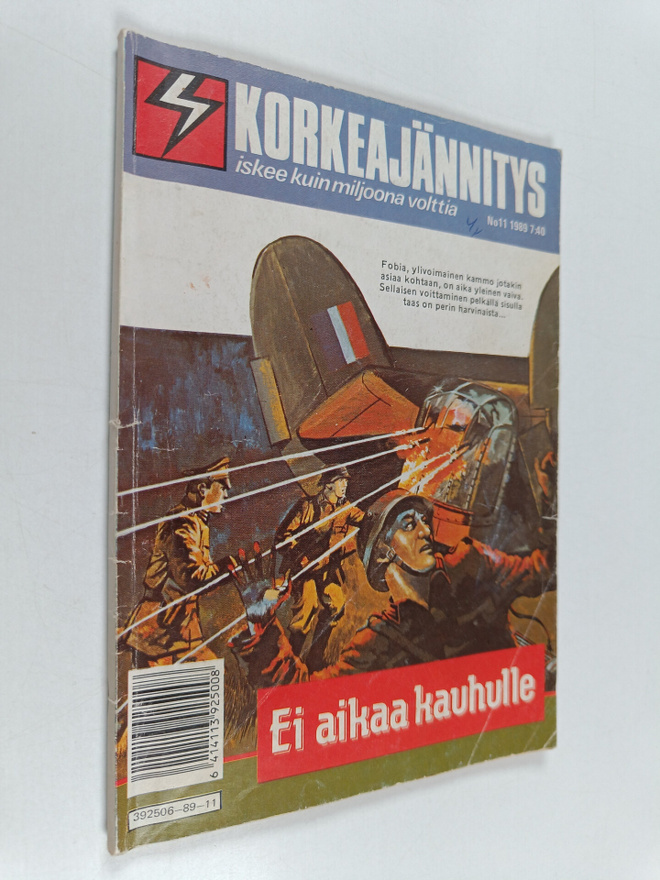 Korkeajännitys 11/1989 : Ei aikaa kauhulle
