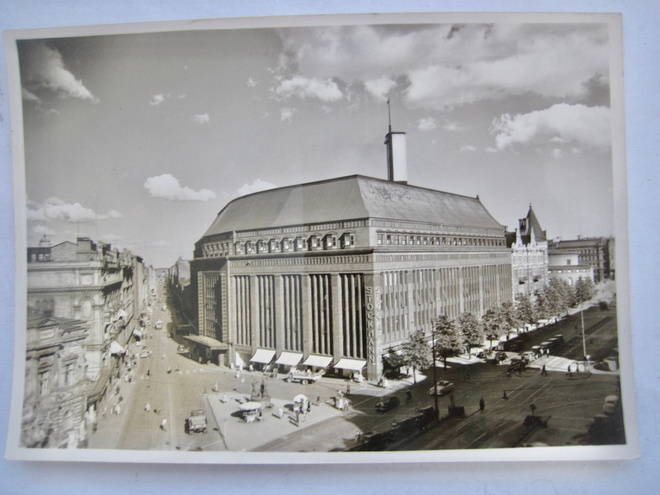 VANHA Postikortti Helsinki 1930-l Stockmann ym