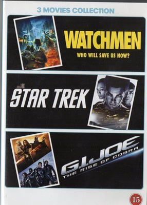WATCHMEN /STAR TREK / G.I.JOE RISE OF COBRA (26 309) -FI- DV