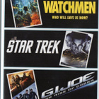 WATCHMEN /STAR TREK / G.I.JOE RISE OF COBRA (26 309) -FI- DV - pikkukuva 1