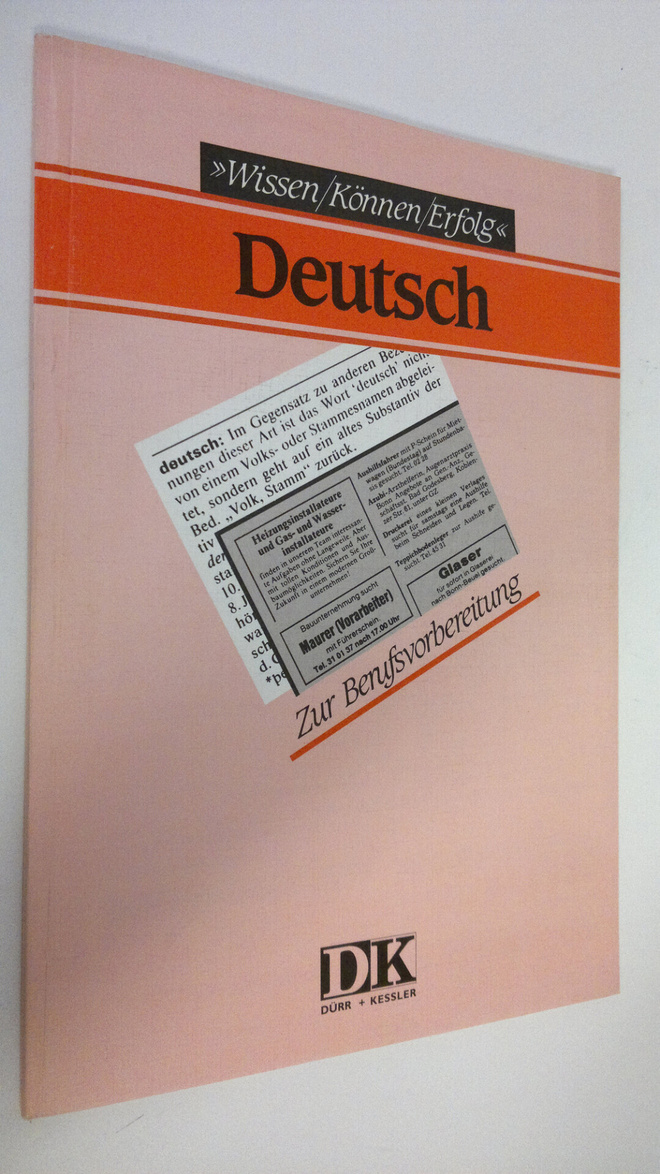 Wolfgang Esser : Arbeitsmappe Deutsch.