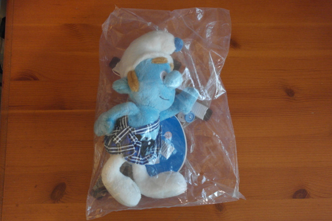 Smurffi marionetti.Avaamaton pakkaus.
