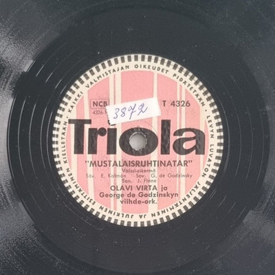 Savikiekko 1957 - Olavi Virta - Triola T 4326