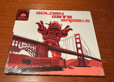 Golden Gate Breaks SEALED 2003 OM Records, breakbeat,digipak