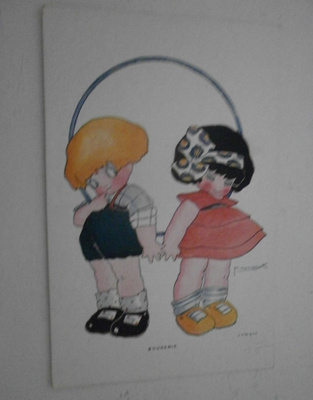 M. Vanasek: Ujoa rakkautta, piirrospk, ei p.
