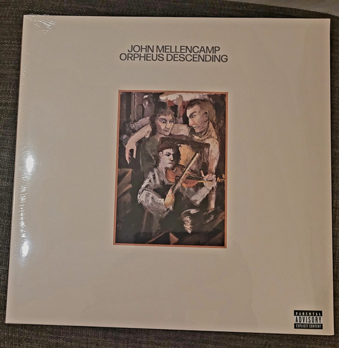 John Mellencamp : Orphesus Descending lp Uusi. Avaamaton.
