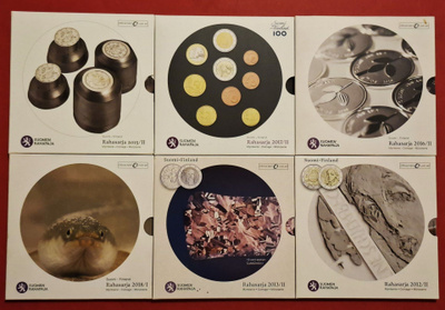 6 x €-vuosisarjaa: 2012, 2013, 2015, 2016, 2017, 2018