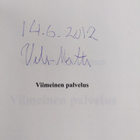 Veli-Matti Lihavainen : Viimeinen palvelus (signeerattu) - pikkukuva 3