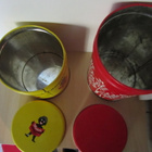 Vanhoja kahvi/peltipurkkeja 4 kpl - pikkukuva 5