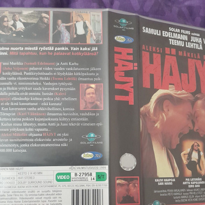 Häjyt vhs,juha veijonen