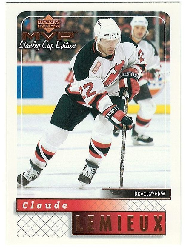 99-00 Upper Deck MVP Stanley Cup Edition #106 Claude Lemieux