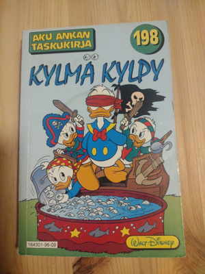 Aku ankan taskukirja 198 kylmä kylpy