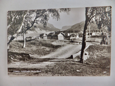 VANHA Postikortti Petsamo Kolttaköngäs BorisGleb 1930l