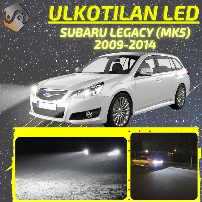 LEGACY (MK5) 2009-2014 Ulkoiset LED -valot