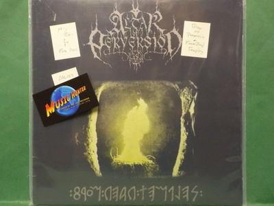 ALTAR OF PERVERSION - FROM DEAD TEMPLES - FRA 2001 M-/EX- 7"