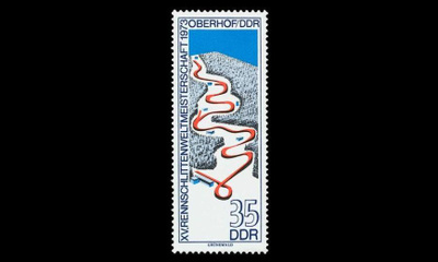 DDR 1831 ** Ohjaskelkkailun MM-kisat (1973)