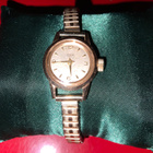 Vintage Tissot naisten kultakello 14k toimiva - pikkukuva 1