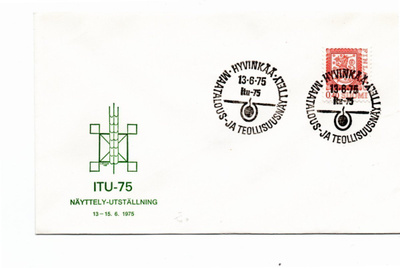 HYVINKÄÄ: ITU-näyttely ( erikoisleima 13.6.1975)