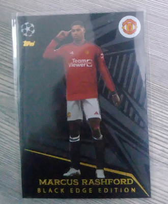 Marcus Rashford Black edge