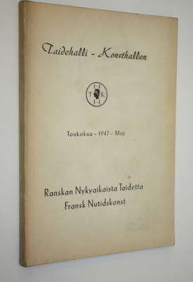 Ranskan nykyaikaista taidetta : Taidehalli toukokuu 1947 ...