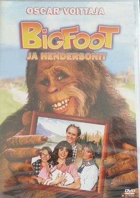 Bigfoot Ja Hendersonit -DVD.suomijulkaisu