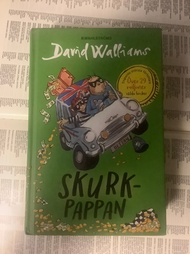 David Walliams - Skurkpappan (inbunden bok)