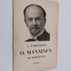 Viljo Tarkiainen : O. Manninen runoilijana - pikkukuva 1