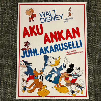 Elokuvajuliste: Aku Ankan juhlakaruselli