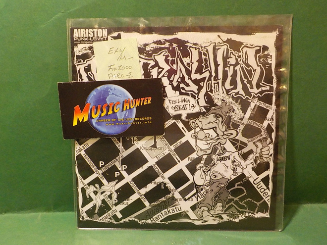 TKU TRASHIN´ / THE FUCKMES - SPLIT EX+/M- FIN 2000 7" SINGLE