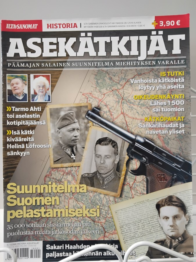 IS Historia Asekätkijät lehti 2016