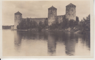 Savonlinna Olavinlinna kortti käyttämättömänä.