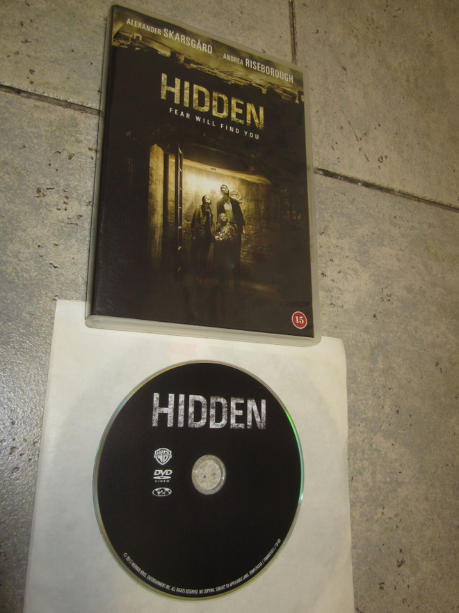 HIDDEN FEAR WILL FIND YOU ( KAUHU DVD )