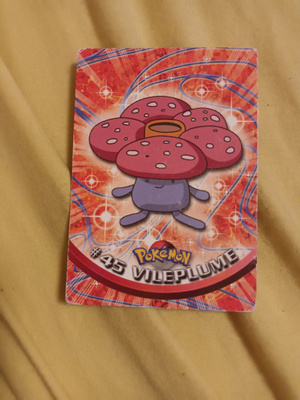 Vileplume #45 Pokemon Topps TV Animation Edition card
