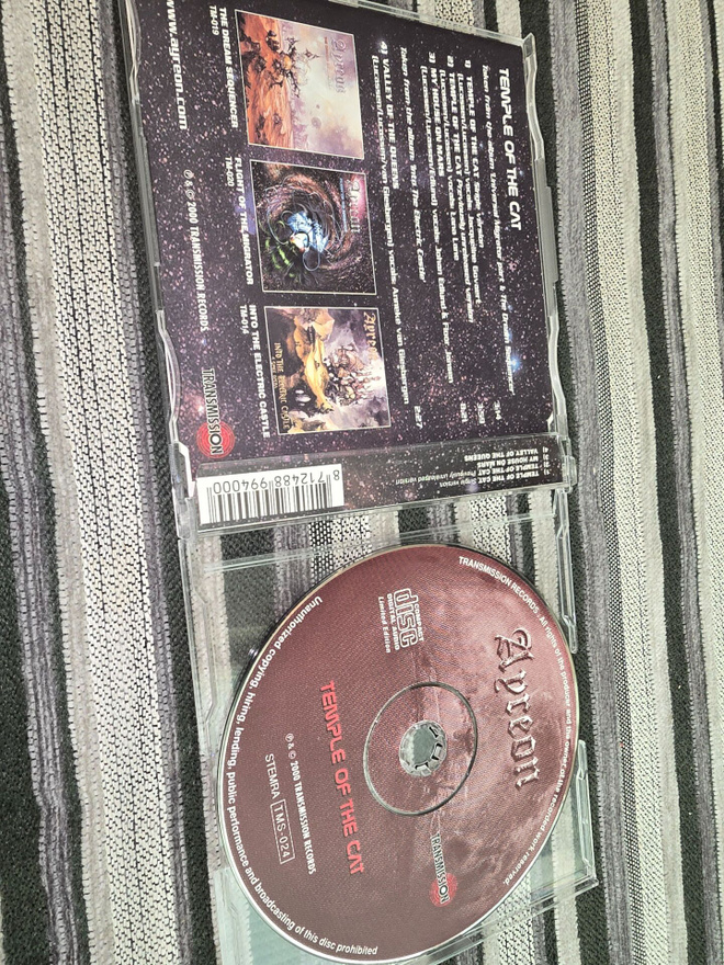 Ayreon – Temple of the Cat CD single 2000 – Transmission TMS
