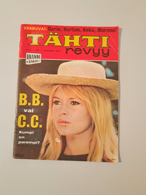 Tähti Revyy -lehti n:o 10, vuodelta 1962