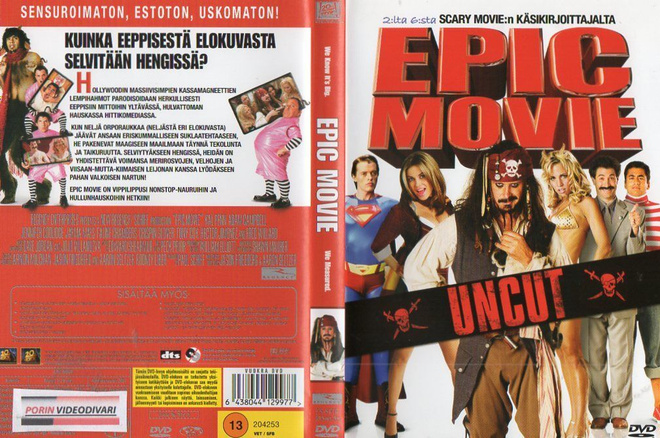 Epic Movie	(87 393)	vuok	-FI-	DVD	suomik.			2007	(ei vuokrak