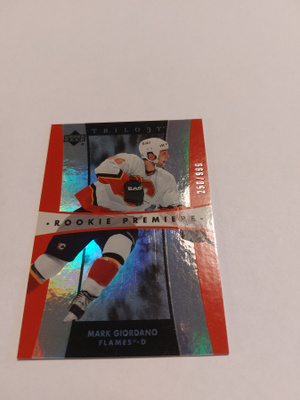 2005-06 Upper Deck Trilogy #232 Mark Giordano RC /999