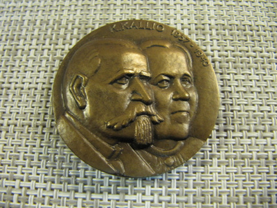 Kyösti Kallio 1937-1940 mitali 1977 /Raimo Heino 1977.