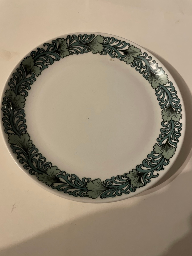 Arabia Hermes Malli BR pullalautanen /asetti 17cm kunto hyvä