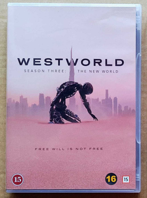 WESTWORLD kausi 3: The New World – Suomalainen 3-DVD 2020